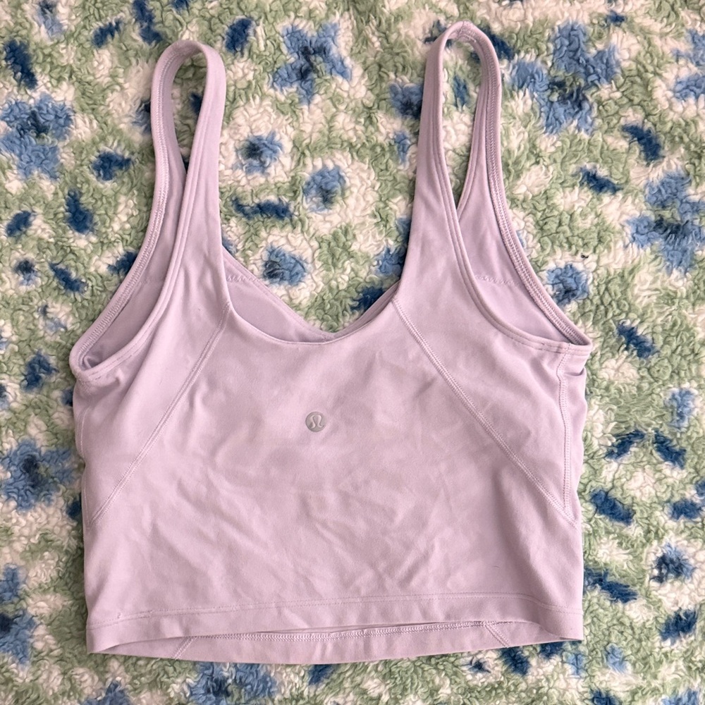 lululemon athletica Light Purple Tank Top